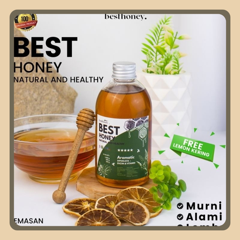 

Best Honey Madu Multiflora Murni Original Natural 350gr