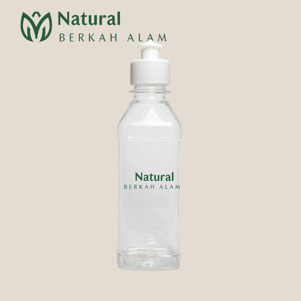 Botol Pet 250 Ml Coco Natural Tutup Sunlight / Botol Plastik / Botol Tutup Sunlight / Botol Aki / Bo