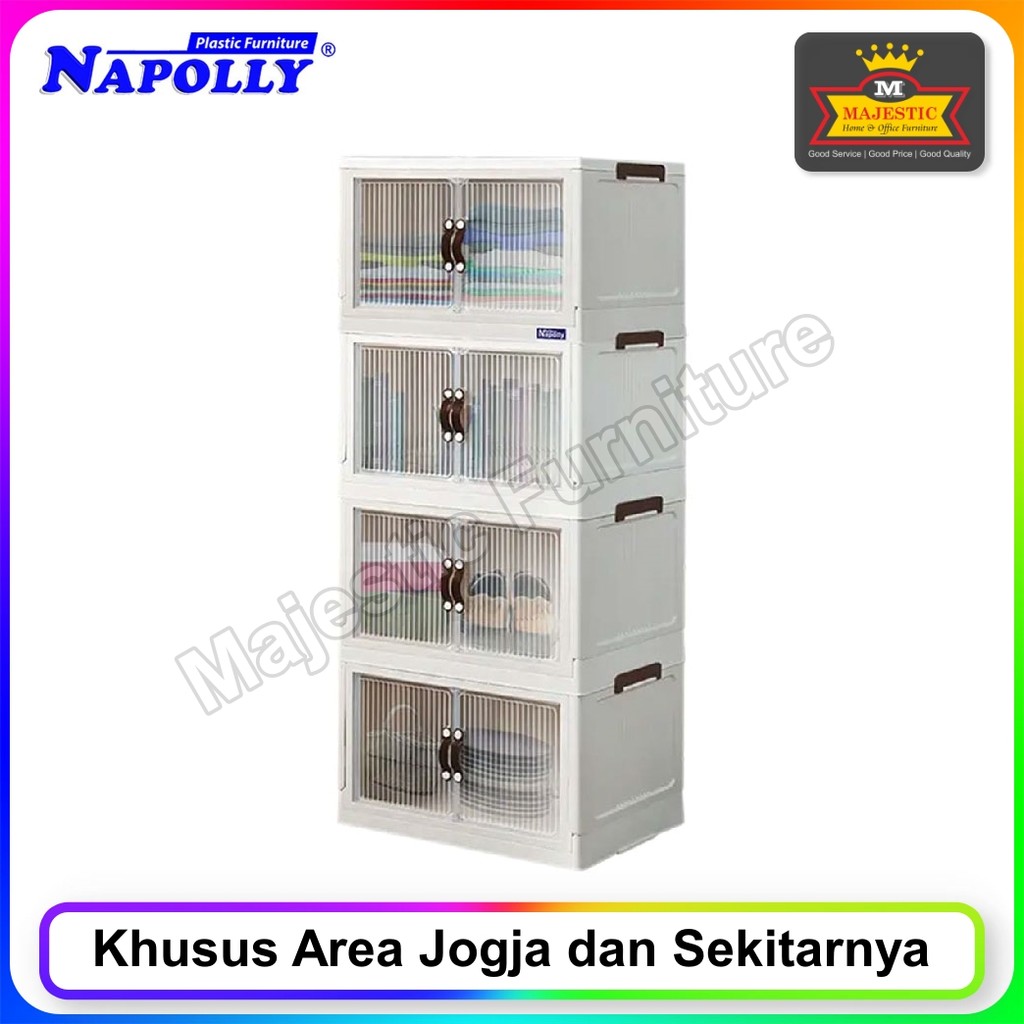 Lemari Plastik Napolly POLIBOX 446 (Jogja)