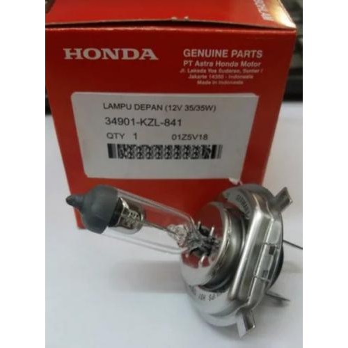 Bohlam Lampu Depan Kaki Tiga Scoopy Scopy FI 2013 2014 2015 2016 .34901KZL841 34901-KZL-841