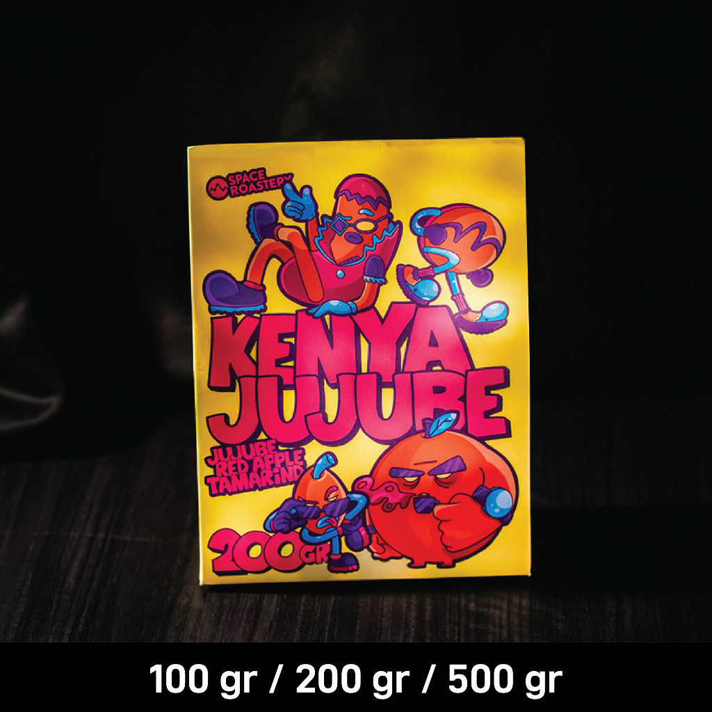 

KENYA JUJUBE Specialty Coffee Beans by Space Roastery Biji Kopi/Bubuk Arabika