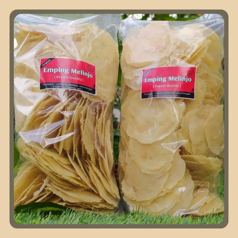 

Emping Melinjo Mentah Limpung Size Lebar 1kg