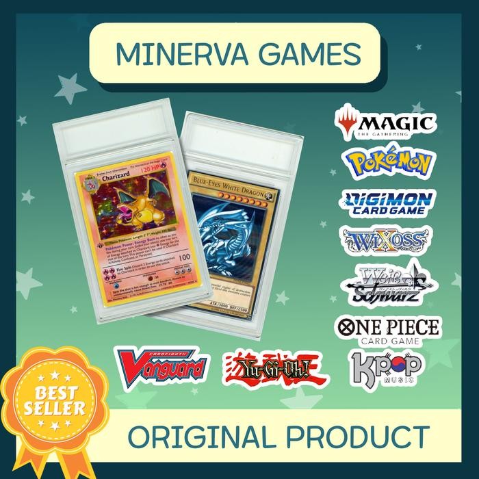 Novice PSA Grading Card Box Acrilyc Case TCG Pokemon MTG Yugioh KPOP