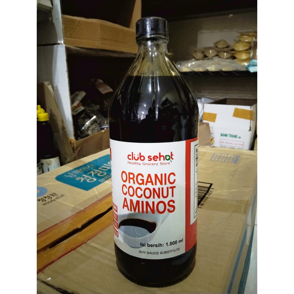 

Nucifera - Organic Coconut Aminos Kecap Asin 1Liter + Bubble Wrap