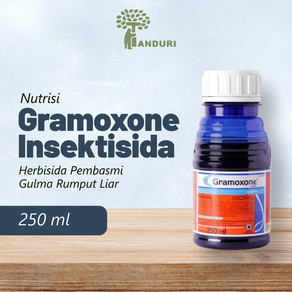 TANDURI - Gramoxone 250ml Herbisida Pembasmi Rumput Gulma Liar Racun Rumput Paling Ampuh Sampai Akar