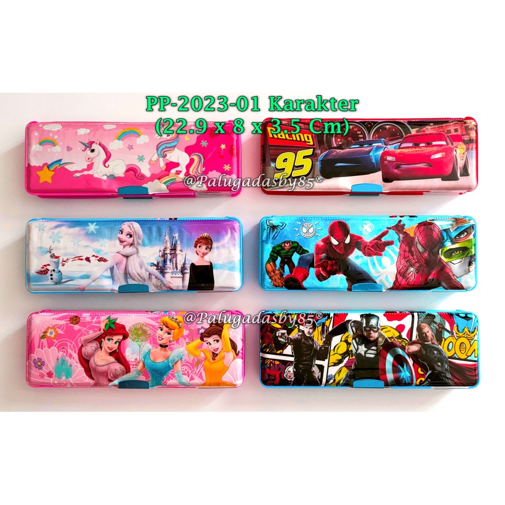 

(1 Biji) Kotak Pensil Magnet 22.9 x 8 x 3.5 Cm / Kotak Pensil Magnet GXIMP PP-2023-01 Karakter