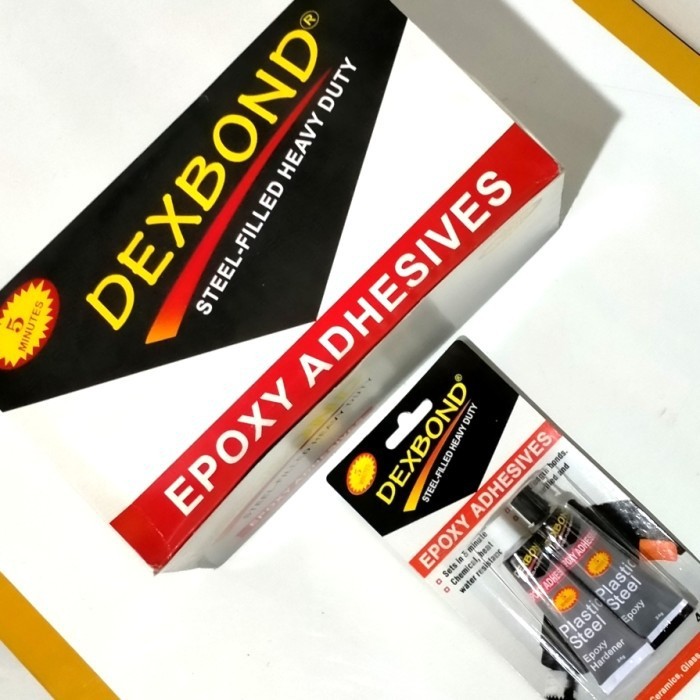 

LEM BESI EPOXY PLASTIK DEXBOND 5MENIT 48GR