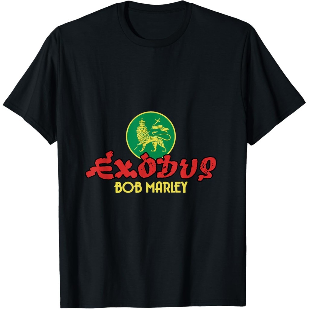Baju Kaos  Bob Marley Exodus Lion T-Shirt