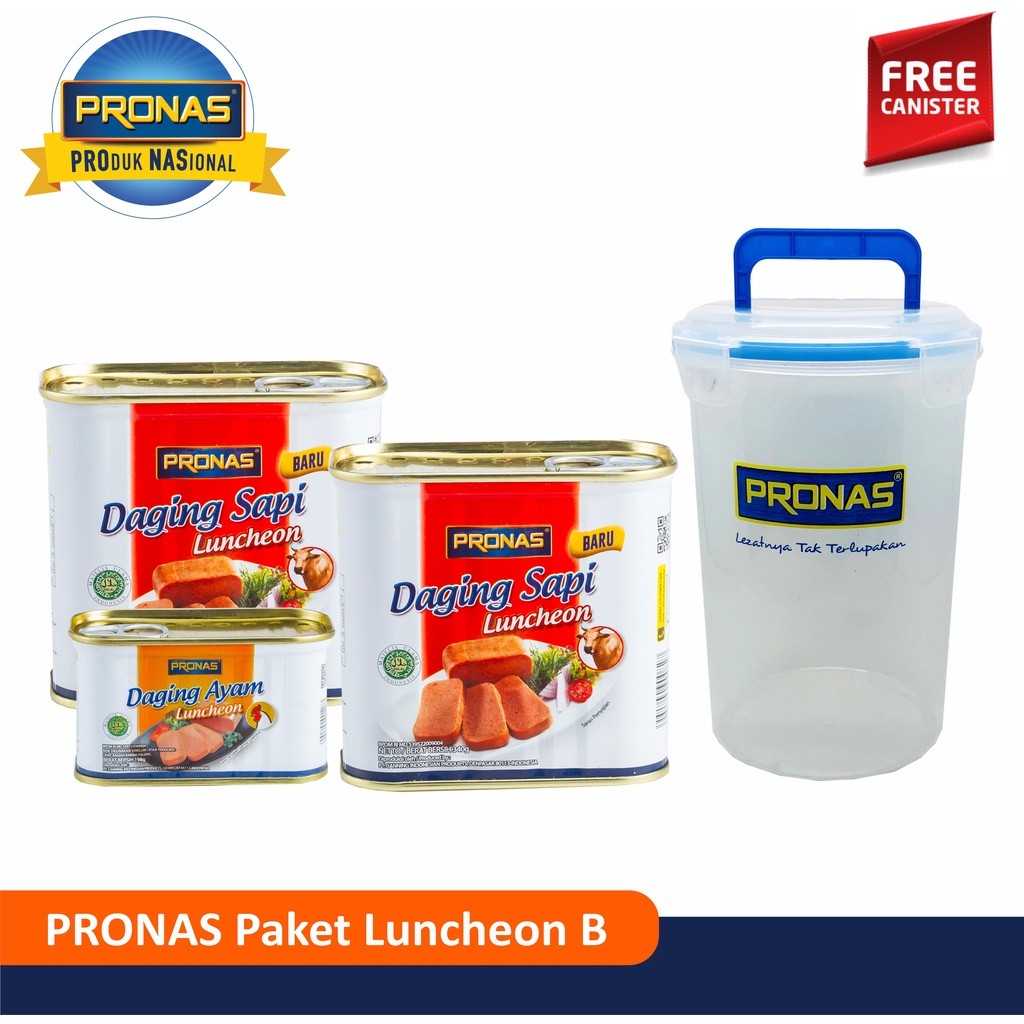 

PRONAS Paket Luncheon B Free Cannister