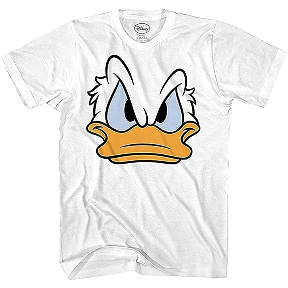 Baju Kaos Disney Mad Donald Duck Face World Disneyland Funny Costume T-Shirt Premium Cotton Combed 2