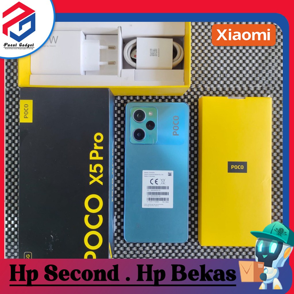 Xiaomi Poco X5 Pro 5G Ram 6/128GB | Ram 8/258GB Second Pusat Gadget