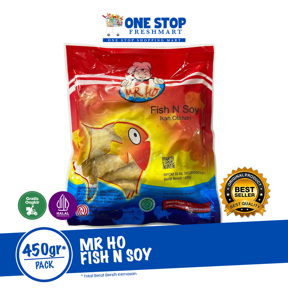 

MR HO FISH N SOY 450GR / MR.HO FISH N SOY 450GR
