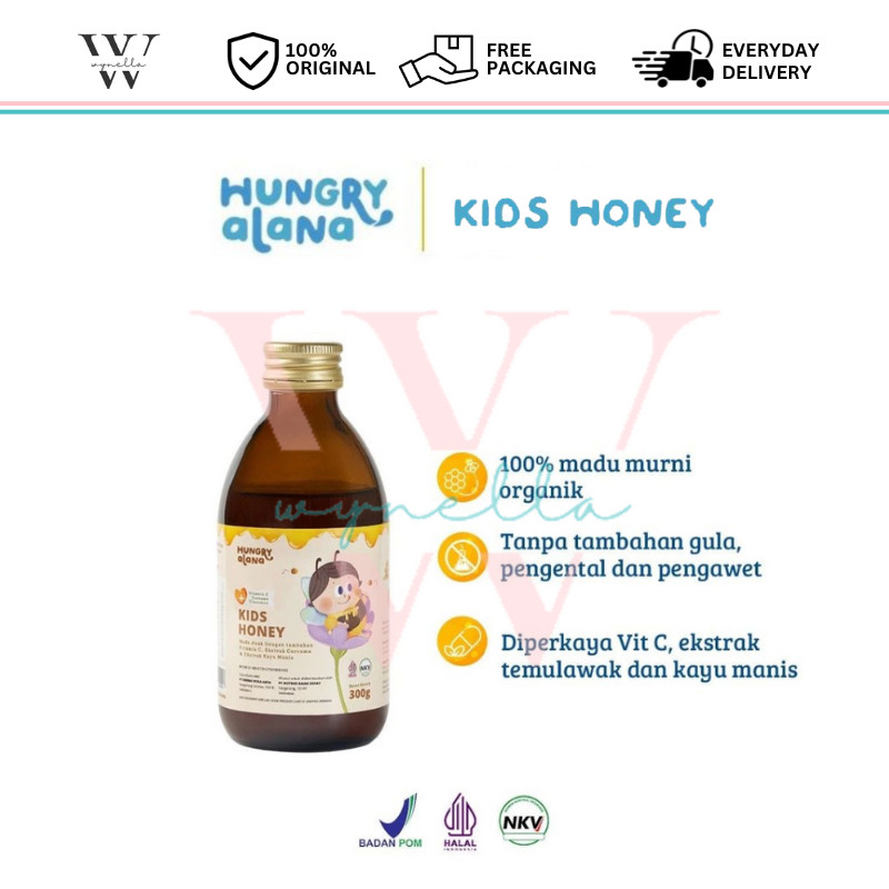 

[Ready Stock] Hungry Alana Kids Honey Organik Vitamin C
