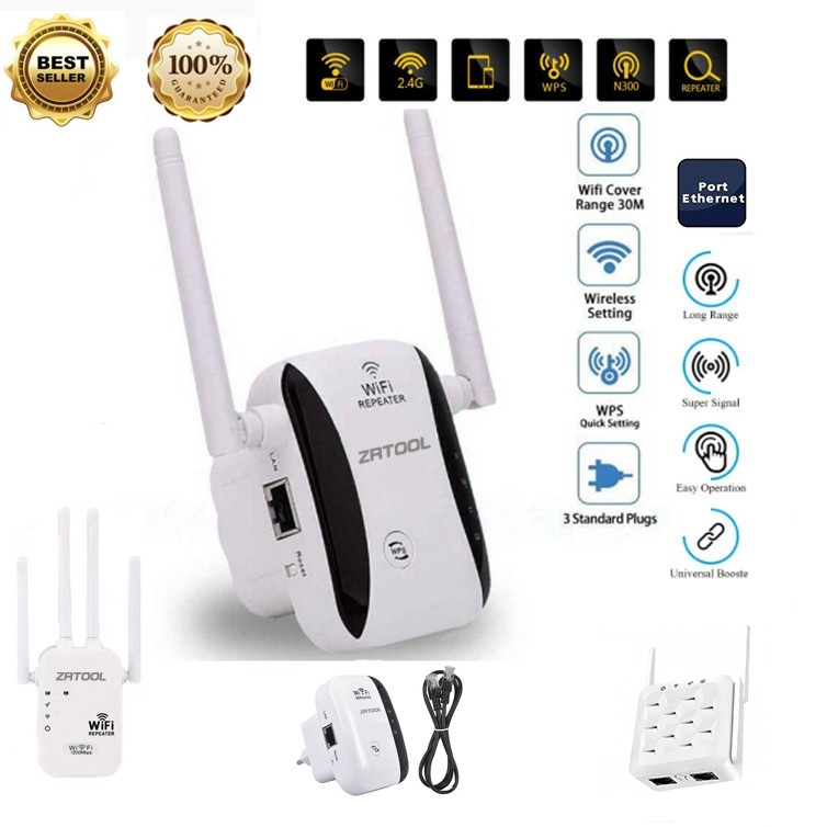 WiFi Repeater 300Mbps/Penguat wifi/Wifi extender/mini repeater/Sinyal WiFi Memperluas Jangkauan.