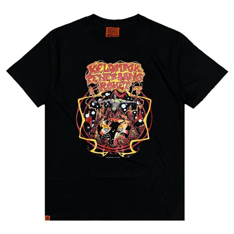 【Kaos Distro Pria】 Tshirt KELOMPOK PENERBANG ROKET - AMBISI | KPR Official Merchandise