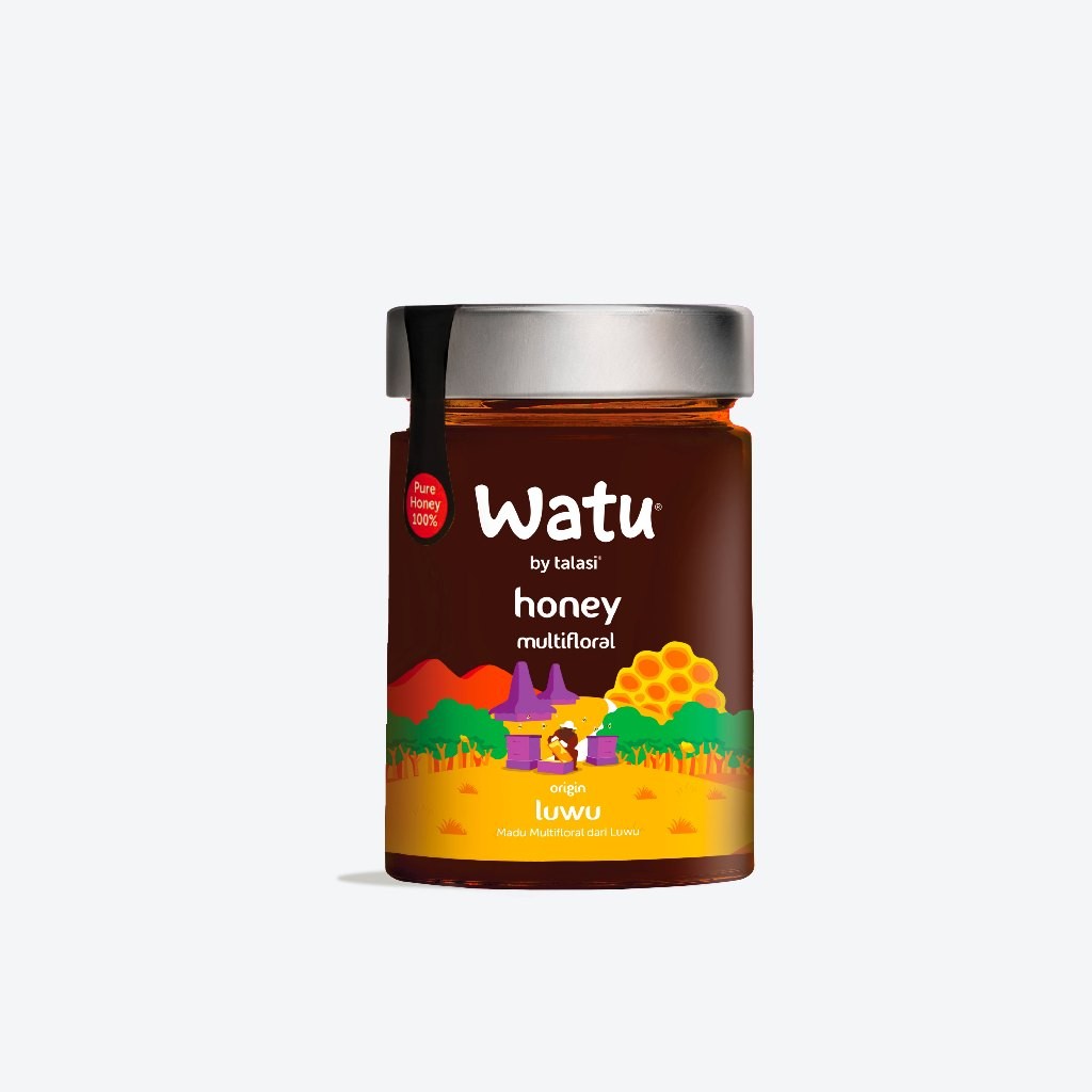 

Origin Luwu 400gr, Talasi Watu Honey - Madu Murni