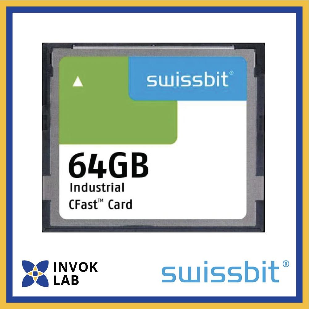 Swissbit Industrial CFast Cards F-800 64 GB
