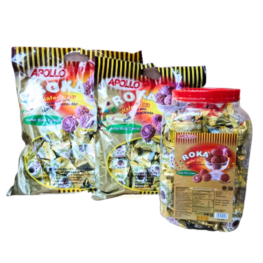 

Apollo Roka Coklat Chocolate Wafer Ball Varian