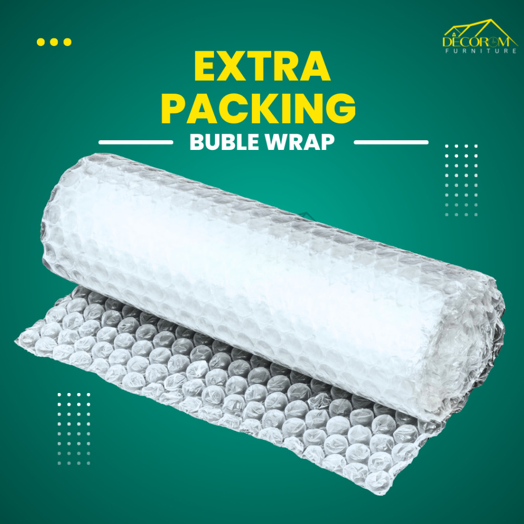 

EXTRA PACKING BUBLE WRAP PACKIING KAYU
