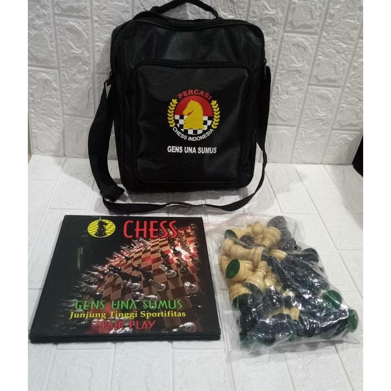 CATUR SET LIPAT PERCASI ORIGINAL 100%