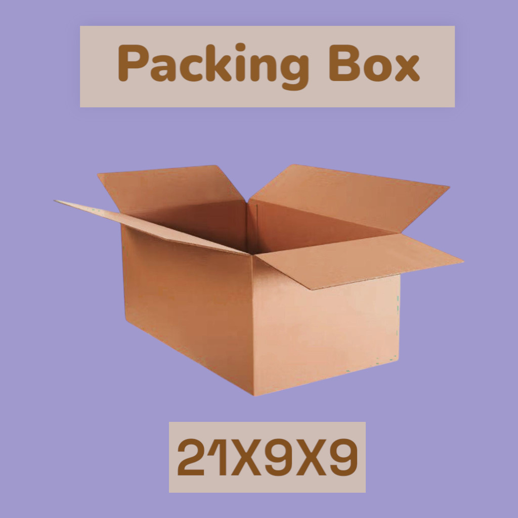 

Box Packing 21x9x9 / Kardus Packing / Karton Packing cocok untuk Aksesoris, Skincare, Pakaian, Elektronik, Barang Pecah Belah, Dokumen, Buku dengan Harga home industri langsung.