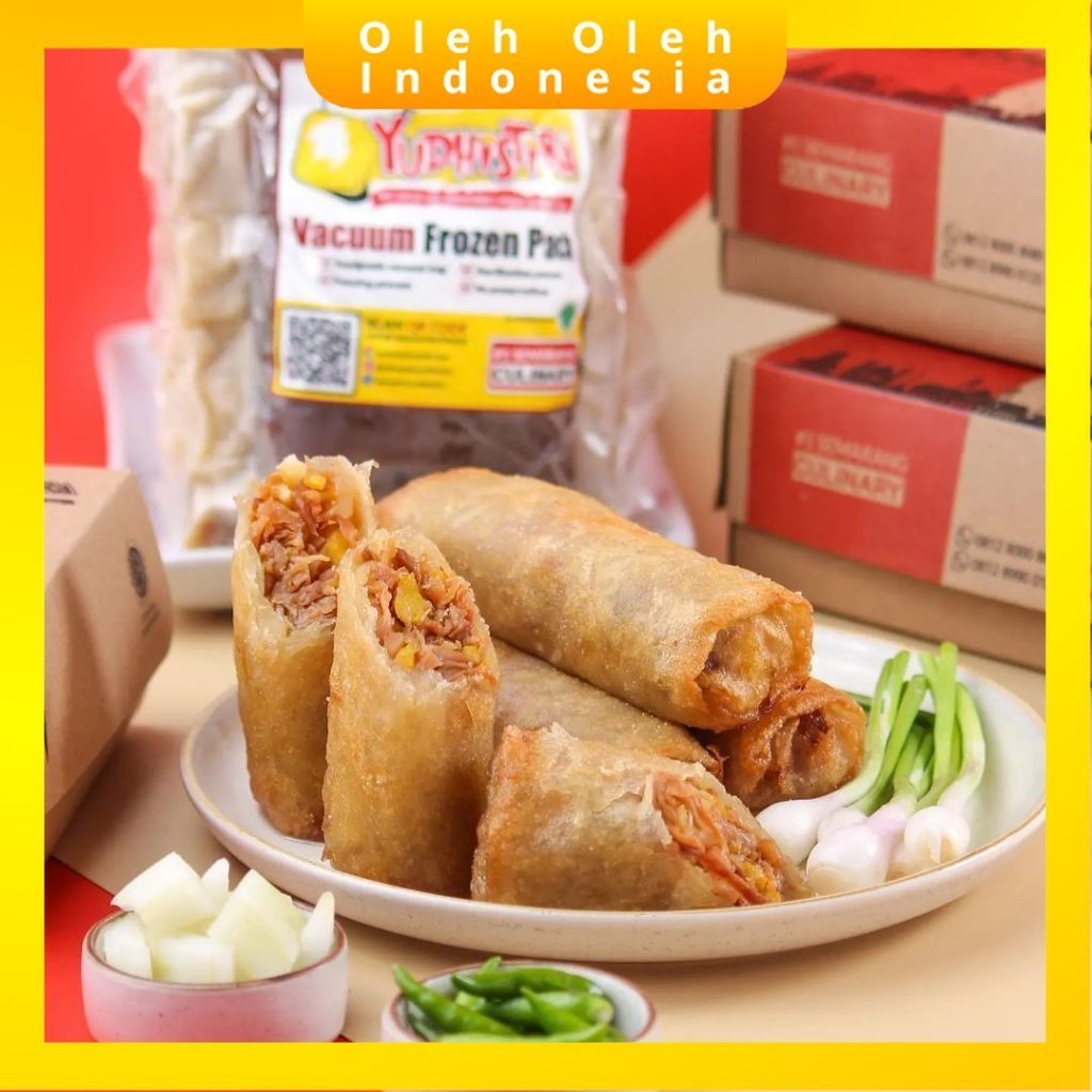 

Lumpia Semarang Rebung Special Khas Merk Yudhistira Frozen Vacuum Oleh Oleh