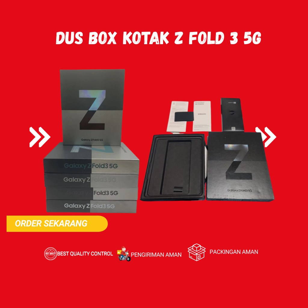 

DUS BOX KOTAK Z FOLD 3 5G FULLSET/BOX ONLY