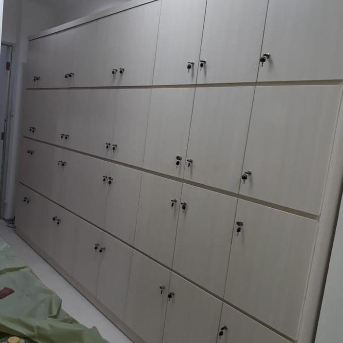 lemari rak loker minimalis lemari dokumen rak custom modern