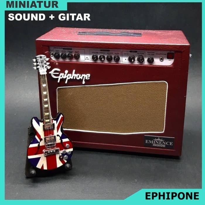 Miniatur sound epiphone bonus miniatur gitar epiphone uk flag