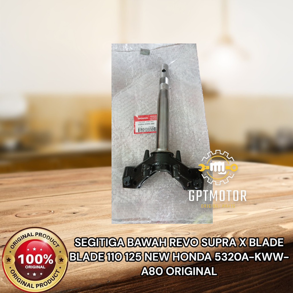 SEGITIGA BAWAH REVO SUPRA X BLADE BLADE 110 125 NEW HONDA 5320A-KWW-A80 ORIGINAL