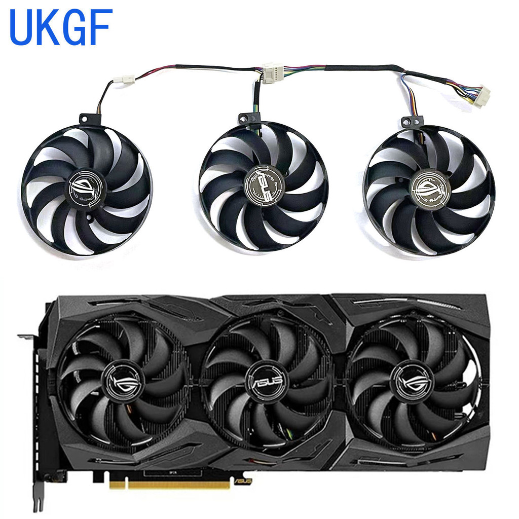 Brand new 88MM 7PIN T129215SU RX5700XT GPU fan for ASUS Radeon RX5600XT 5700 5700XT ROG STRIX OC gra