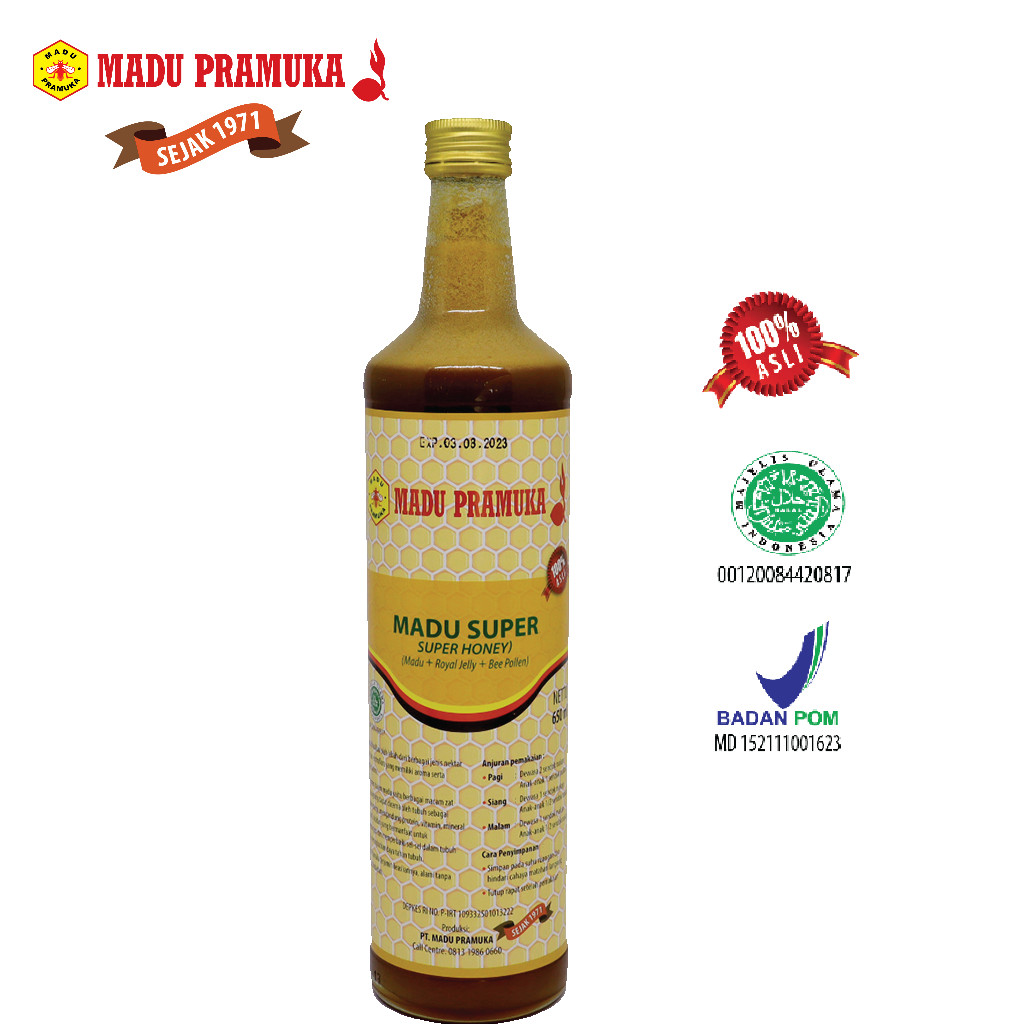 

NEW Madu Super 650 ml PREMIUM