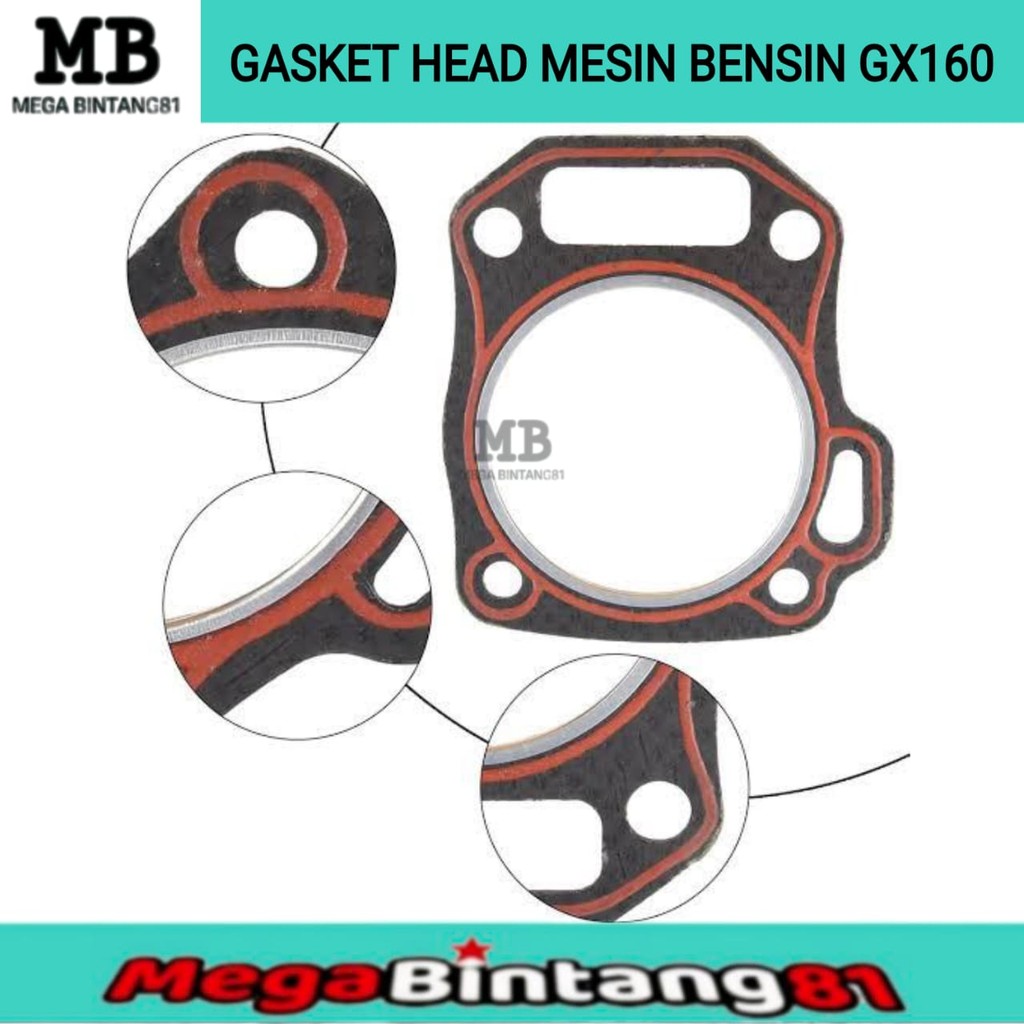 Paking head GX160 Gasket head GX160 Packing cylinder kop GX160 GX200