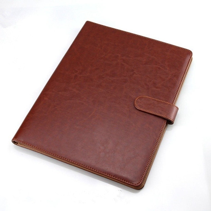 

Multifunctional A4 Conference Folder Business Stationery Folder Leather Contract File Folders