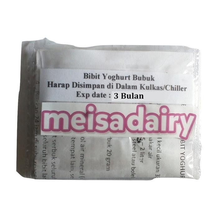 

Bibit Yogurt bubuk (starter yoghurt powder)