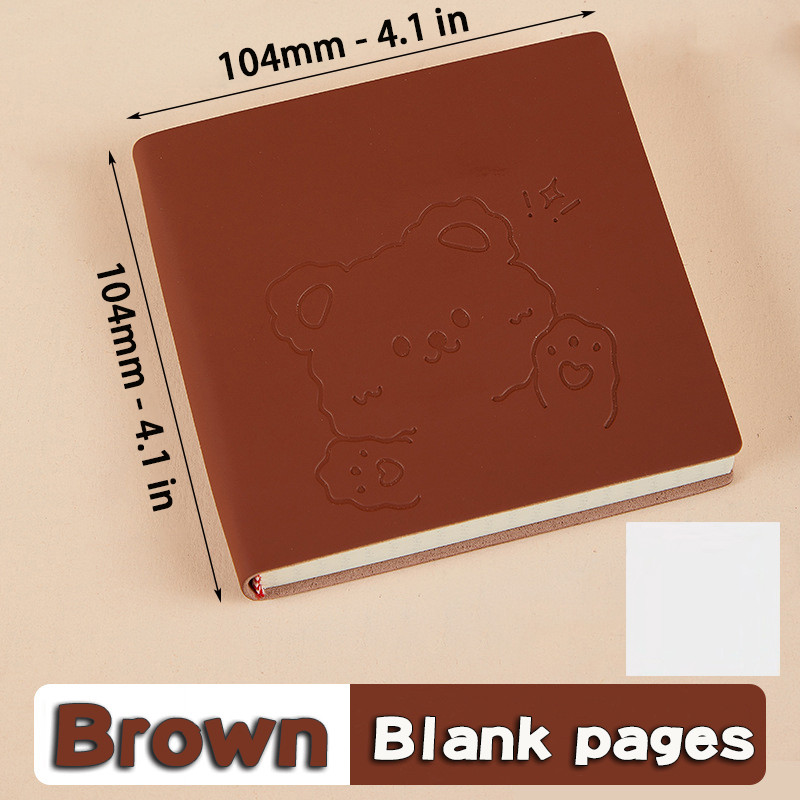 

Square Notebook And Journal Mini Notepad Diary Agenda Planner With Lined/Grid/Blank Writing Paper Back To School Office Supplies