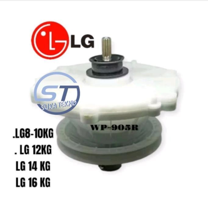 gear box mesin cuci lg 2 tabung original