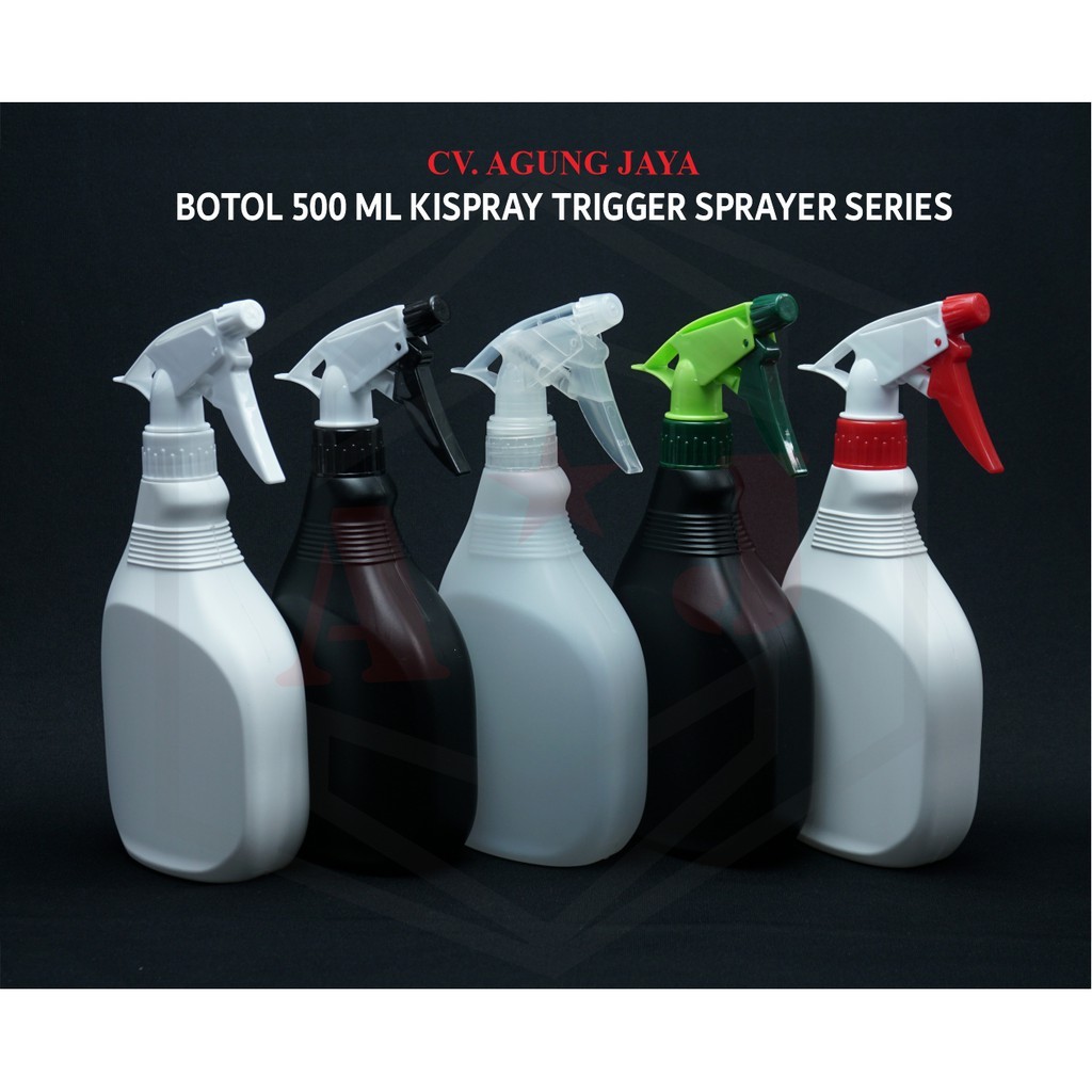 Botol Kispray 500 ml Trigger Sprayer B/Botol Kispray Kosong/Botol 500 Ml/Botol Kispray 500 Ml/Yk