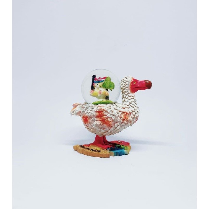 Souvenir pajangan snow globe snow ball Mauritius oleh oleh negara Afrika Timur