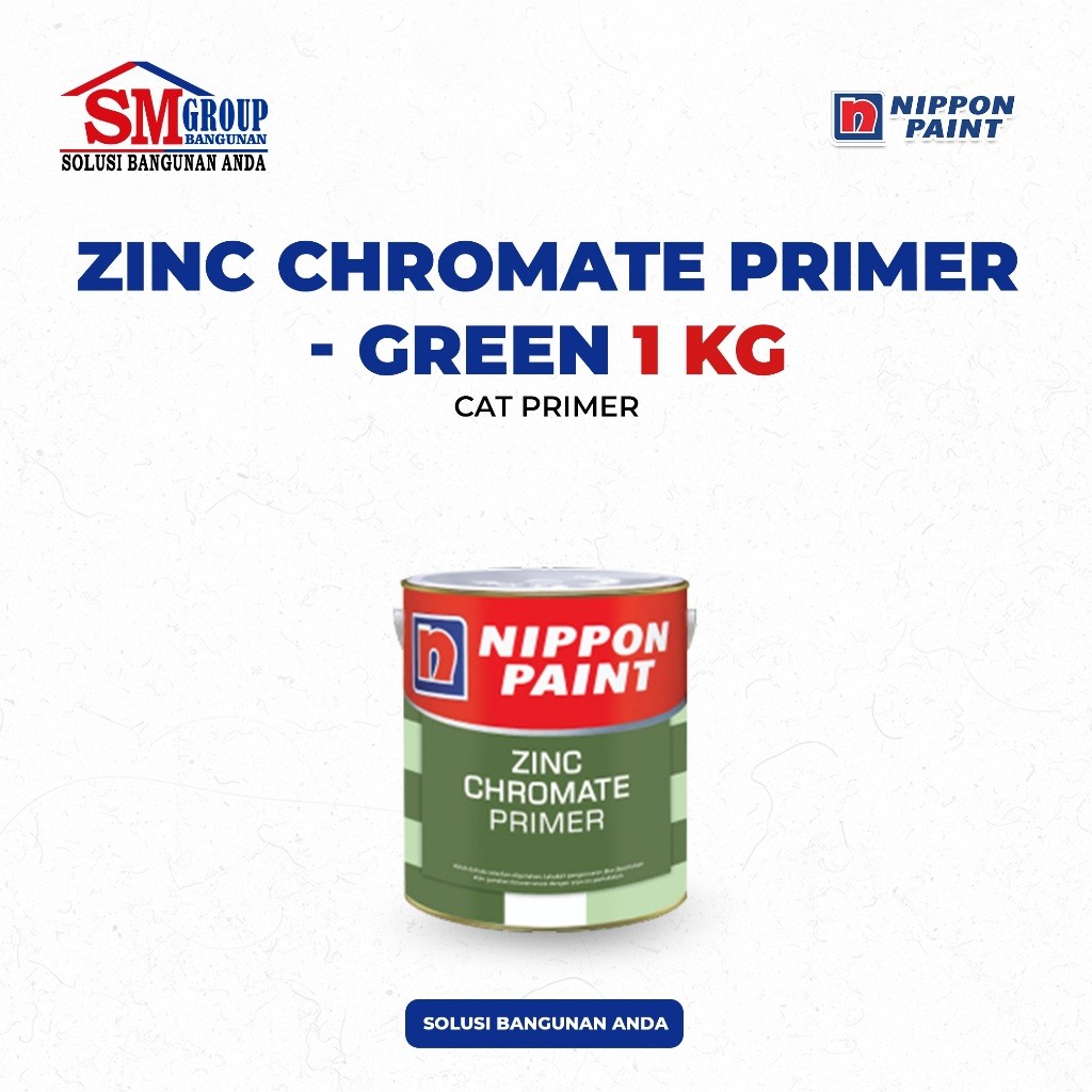 Cat Dasar Besi NIPPON Zinc Chromate Primer 1 Kg