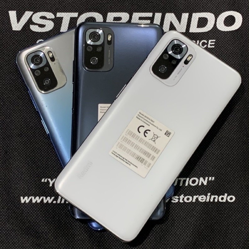 Xiaomi Redmi Note 10s 6/64 GB | 6/128 GB | 8/128 GB Ex Tam Resmi Indonesia Second Bekas Ori Ex Pemak