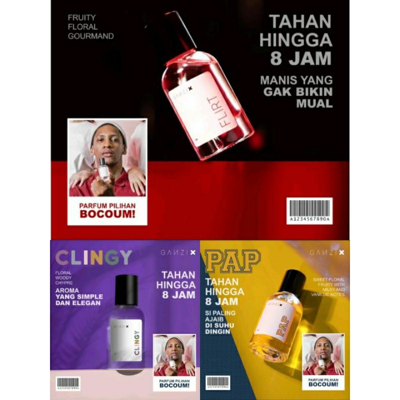 Terlaris No.1 Ganzi.X parfum | Parfum Unisex 30ml