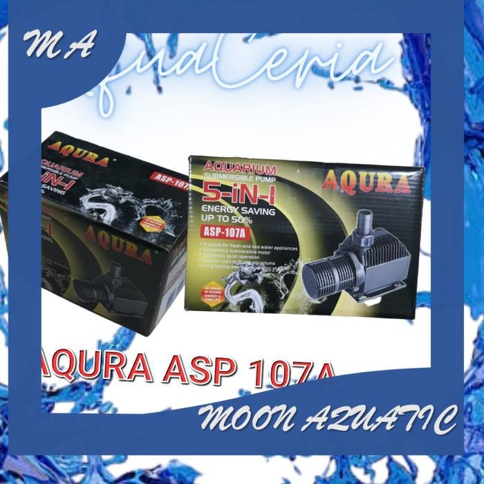 AQURA ASP 107 A water pump power head pompa kolam air terjun