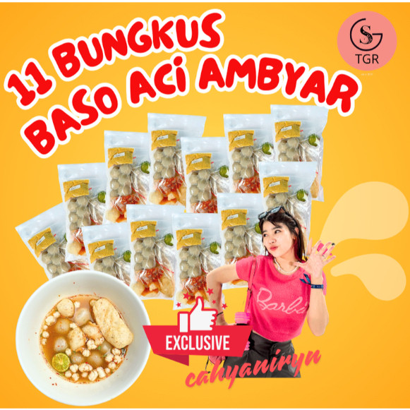 

PAKET BASO ACI 11 BUNGKUS EKONOMIS HOTPOT INSTAN Food Kaldu Pedas Kuah Makanan
