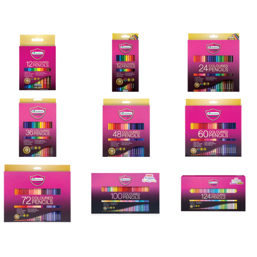 

COD [Master Art] Pensil Warna (Colour Pencil) Profesional 12/24/36/48/60/72 Pcs SALE