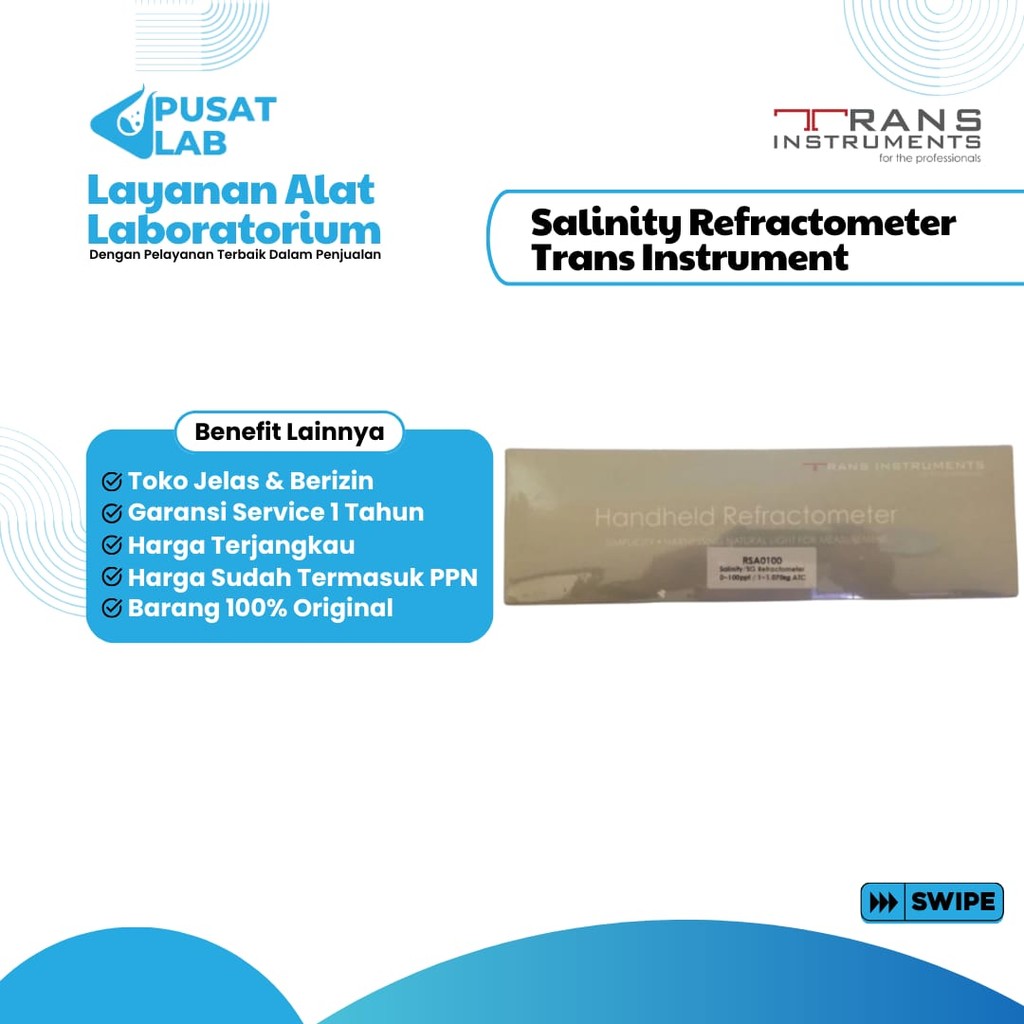 Salinity Refractometer  Trans Instrument