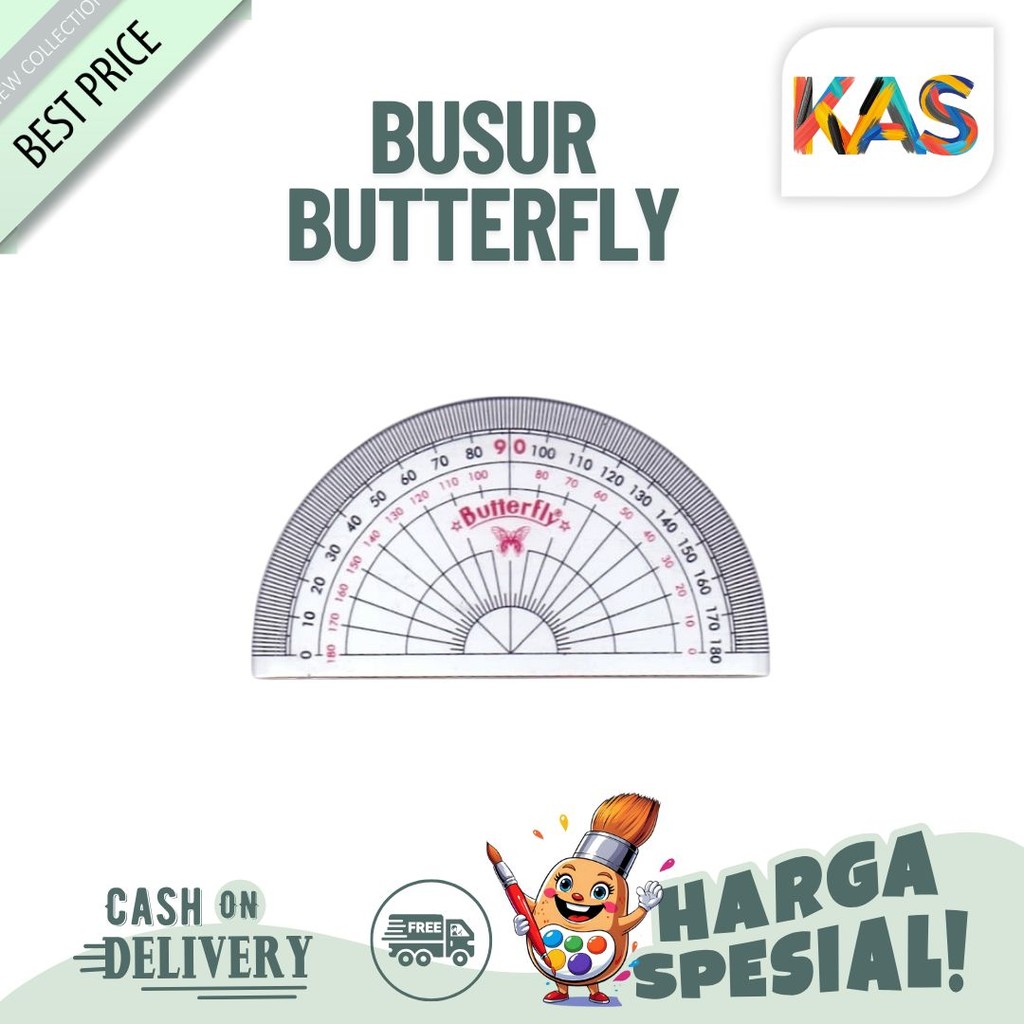 

Busur Butterfly Ukuran 180 Derajat /12 cm Full