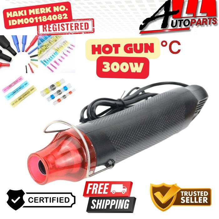 HEAT GUN MINI LOW WATT HOT GUN SOLDER UAP UDARA PANAS SELONGSONG BAKAR
