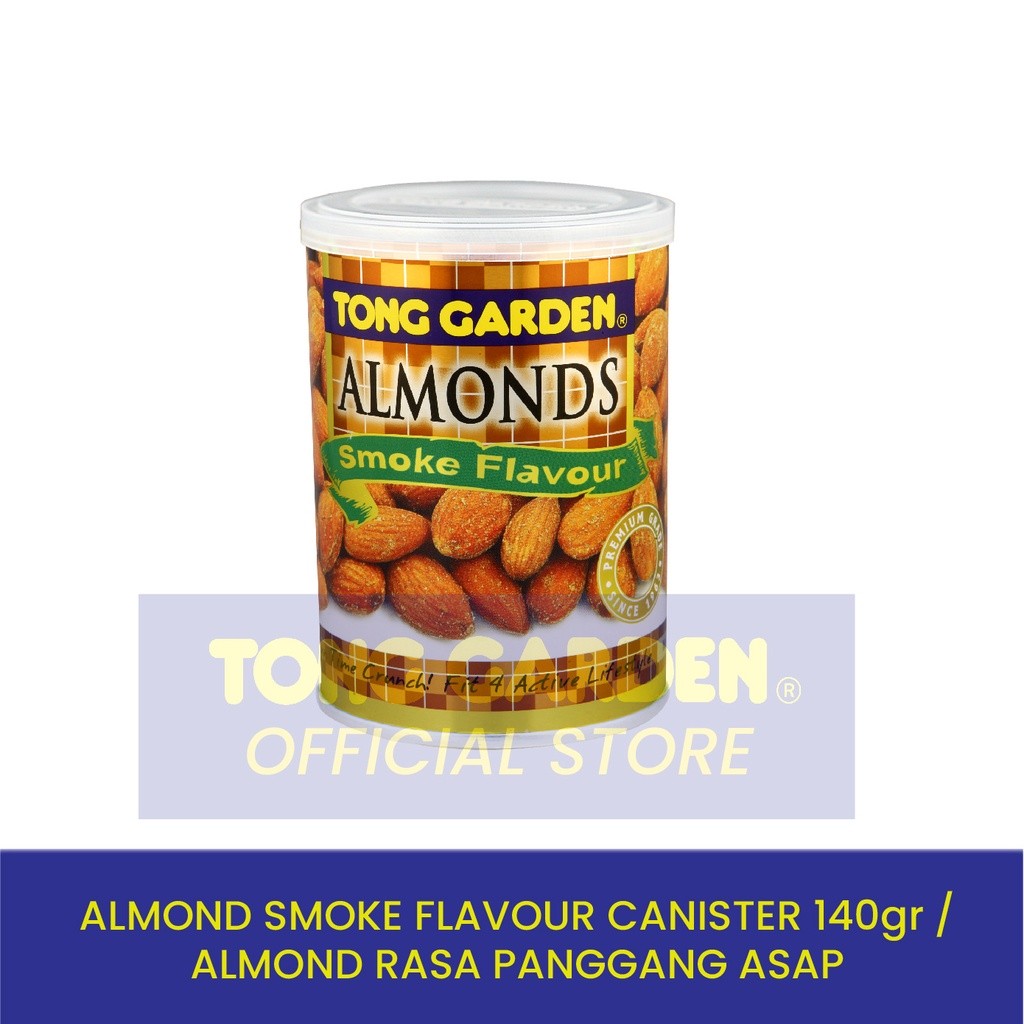 

Tong Garden - Almonds Smoke Flavour Canister 140gr / Kacang Almond Rasa Panggang Asap
