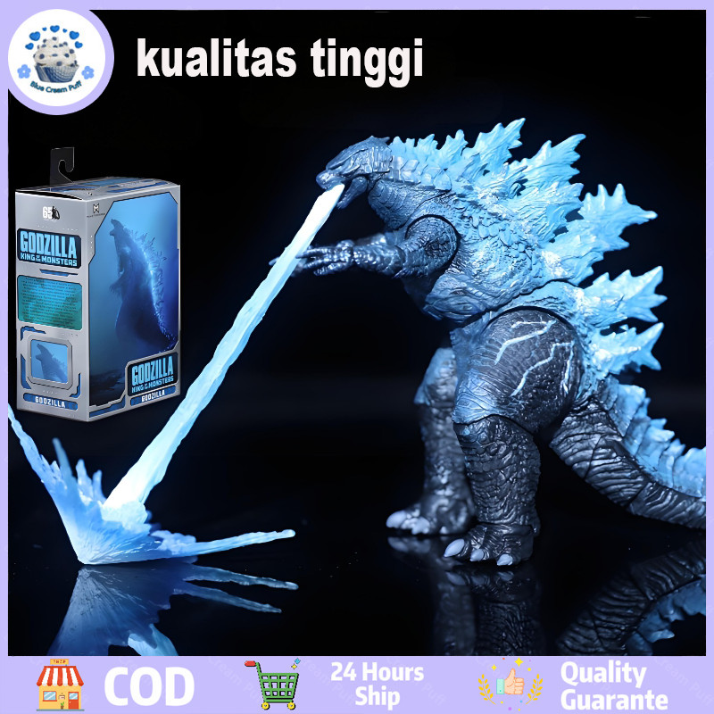 Action Figure Godzilla King Of Monster Neca Godzilla Atomic Blast Godzila vs Kong Mainan Godzilla